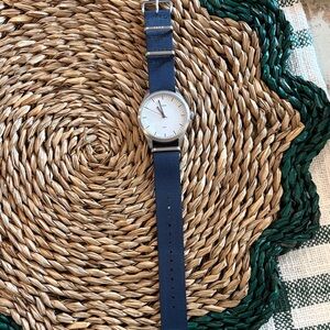 Classic Blue Strap Men's Watch